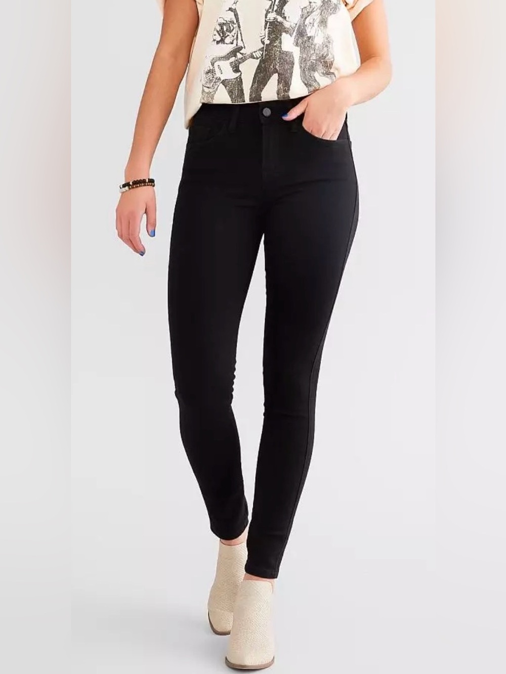 Flying Monkey Mid-Rise Skinny Stretch Jean - TALL